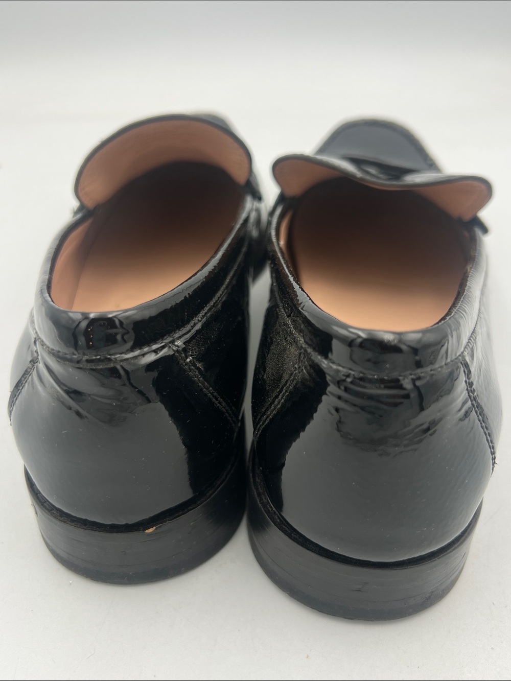 COLE HAAN GRAND 360 Black Patent Leather Loafer Women’s Size 8.5 - Picture 3 of 14